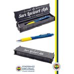 Fenerbahçe Orijinal Lisanslı Metal Gövde Versatil Uçlu Kalem 0.7 Hediyelik Ahşap Kutulu
