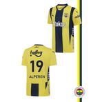 Fenerbahçe Orijinal Lisanslı Unisex Kişiye Özel Forma 2024 Yeni Sezon Sarı Lacivert Çu