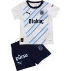 Fenerbahçe Puma 2024/25 Çocuk Beyaz Futbol Forma Takımı 77537202 - 2 - 3 Yaş