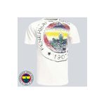 Fenerbahçe S.k. 25/26 Sezon Tribün Tişört Tribün Forması - Beyaz