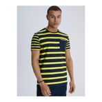 fenerbahçe Sarı Lacivert Tribün Çizgili T-shirt, XS, TK010EFY17, Lacivert-Sarı, Erkek