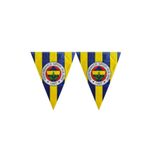 Fenerbahçe Üçgen Bayrak Flama Set 2,9 Metre