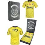 Fenerbahçe Yeni Sezon Sarı Çocuk Forma lik Ahşap Kutulu - Lacivert - Sarı - 9 - 10 Yaş