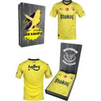 Fenerbahçe Yeni Sezon Sarı Forma Fb Kanarya Baskılı Hediyelik Ahşap Kutulu - Sarı - Lacivert - 2XL