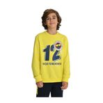 Fenerium Çocuk Tribun Fenerbahçe Sweatshirt Sarı, 12, TK017CGK21, SARI, Unisex Çocuk