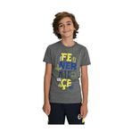 Fenerium Çocuk Tribün Fenerbahçe T-Shirt Gri Melanj 8 Yaş, 8 Yaş, TK010CGK16, GRİ MELANJ, Erkek Çocuklar