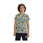 Fenerium Çocuk Tribün Logo Patternli T-Shirt Yaş, 10, TK010CGK13, BEYAZ, Erkek Çocuk