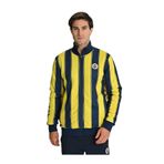 Fenerium Fenerbahçe S.K. 25/26 Tribün Çubuklu Çift Taraflı Peluş Ceket, M, TK017EGK60, LACIVERT-SARI, erkek