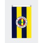 Fenerium HA400U8S175LC Sarı Lacivert 40X60 Fenerbahçe Çubuklu Dörtgen Tekne Bayrak