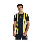 Fenerium Tribün Çubuk Detaylı T-Shirt, XS, TK010EGK15, FB LACİ YENİ, Erkek