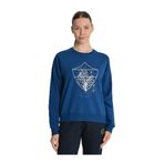 Fenerium Tribun Metalik Baskılı Sweatshirt, 36, TK017BGK11, MAVI, kadın