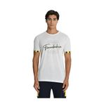 Fenerium Tribun Stadyum T-Shirt, XS, TK010EGK24, BEYAZ, Erkek