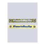 Fenerium Unisex Fenerin Maçı Var Şal, Tek Ebat, TA145UGK02, LACIVERT-BEYAZ-SARI, Üniseks