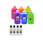 Fenix 6 Adet 500 Ml Slime Slaym Jeli + 4 Tüp Sıvı Boraks Slaym Yapım