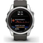 Fenix 7s Pro Solar Edition Gümüş Kasalı Akıllı Saat