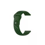 Fenix Chronos Icin Delikli Silikon Kordon Yesil