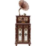 Fennessy F1877-10 Vintage 100W Hifi Gramofon Pikap Plakçalar, Bluetooth, Cd, Radio, USB Çalar