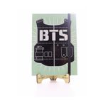 Fenny beauty Lastikli Noktalı Sert Kapak Bts Defter