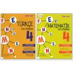 Fenomen 4. Sınbıf Türkçe+Matematik Soru Bankası (2 Kitap)