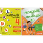 Fenomen 4. Sınıf Matematik S.b.+Kırmızı Beyaz Problemlerde Yol Arkadaşım (2 Kitap)