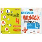 Fenomen 4. Sınıf Matematik Soru Bankası+Ezber Bozan Matematik Denemeleri (2 Kitap)