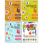 Fenomen 4. Sınıf Türkçe+Matematik+Fen B.+Paket Deneme (4 Kitap)