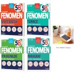 Fenomen 5.sınıf B Serisi Türkçe Matematik Fen Paragraf Soru Bankaları Set Priz Tutuculu