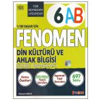 Fenomen 6.Sınıf 6Ab Din Kültürü Ve Ahlak Bilgisi Soru Bankası