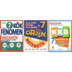 Fenomen 7. Sınıf Kök+Orjin+Kurmay Kkd Matematik (3 Kitap)