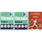 Fenomen 8. Sınıf 8A Türkçe+Paragraf+Newton Türkçe Kondisyon (3 Kitap)