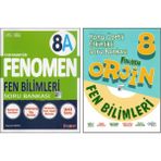 Fenomen 8. Sınıf 8A+Orjin Fen Bilimleri (2 Kitap)