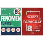 Fenomen 8. Sınıf 8B Türkçe+Newton Sadece Paragraf (2 Kitap)