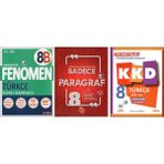 Fenomen 8. Sınıf 8B Türkçe+Newton Sadece Paragraf+Kurmay Kazanım Kavrama D. (3 Kitap)