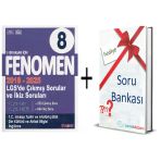 Fenomen 8. Sınıf Çıkmış Sorular Ve İkiz Sorular İnkılap Tarihi+Din Kültürü+İngilizce (2018-2025) Ve Hediye Soru Bankası