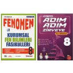 Fenomen 8.Sınıf Fen Bilimleri Kurumsal Fasikülleri+Newton Adım Adım Zirveye Fen Bilimleri (2 Kitap)