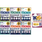 Fenomen 8.Sınıf Fen Fasikülleri+Ktd Fen Bilimleri (7 Kitap)