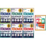 Fenomen 8.Sınıf Fen Fasikülleri+Kurmay Kkd (7 Kitap)