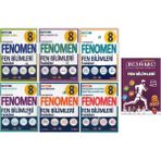 Fenomen 8. Sınıf Fen Fasikülleri+Newton Kondisyon Fen Bilimleri (7 Kitap)