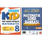 Fenomen 8.Sınıf Ktd Matematik + Newton All Star Matematik (2 Kitap)