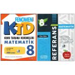 Fenomen 8. Sınıf Ktd Matematik+Newton Referans Matematik (2 Kitap)