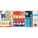 Fenomen 8. Sınıf Ktd+8B+Newton Referans Matematik (3 Kitap)