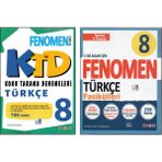 Fenomen 8.Sınıf Ktd+Türkçe Fasikülleri (2 Kitap)