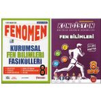 Fenomen 8.Sınıf Kurumsal Fen Bilimleri Fasikülleri+Newton Kondisyon Fen Bilimleri (2 Kitap)