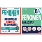 Fenomen 8. Sınıf Kurumsal Türkçe Fasiküller+Fenomen 8A Paragraf (2 Kitap)