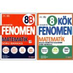 Fenomen 8. Sinif Lgs Matematik (B)+Matematik Kok Soru Bankasi 2 Kitap