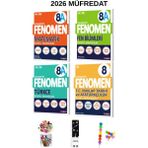 Fenomen 8. Sınıf Mat-Fen-Türkçe-Inkilap (A Temel )4 Kitap (Uzay A+Emoji K+Kalem B.)2026