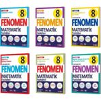 Fenomen 8. Sınıf Matematik Fasikülleri Seti 6 Fasikül Fenomen Yay