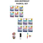 Fenomen 8. Sınıf Matematik + Fen Bilimleri Fasikül Seti 12 Kitap (Uzay A+Emoji K+Kalem B)2026
