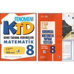 Fenomen 8.Sınıf Matematik Konu Tarama Denemeleri+Kurmay Kurumsal Matematik Yaprak Test (2 Kitap)