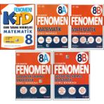 Fenomen 8.Sınıf Matematik Ktd+8A Ve 8B Matematik Sb+Geometri Tabanlı Matematik 8A Ve 8B Sb (5 Kitap)